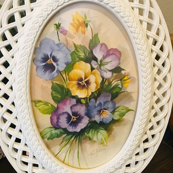 Vintage cottage core floral picture - Picture 5 of 17